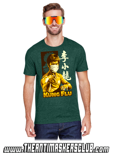 Kung Flu - Jerzees Adult Premium Blend Ring-Spun T-Shirt