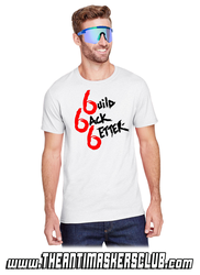 6uild 6ack 6etter (Build Back Better) Logo - Jerzees Adult Premium Blend Ring-Spun T-Shirt