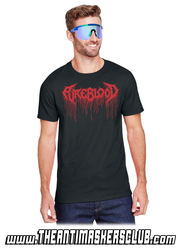 Pure Blood Brutal-Style Logo - Jerzees Adult Premium Blend Ring-Spun T-Shirt